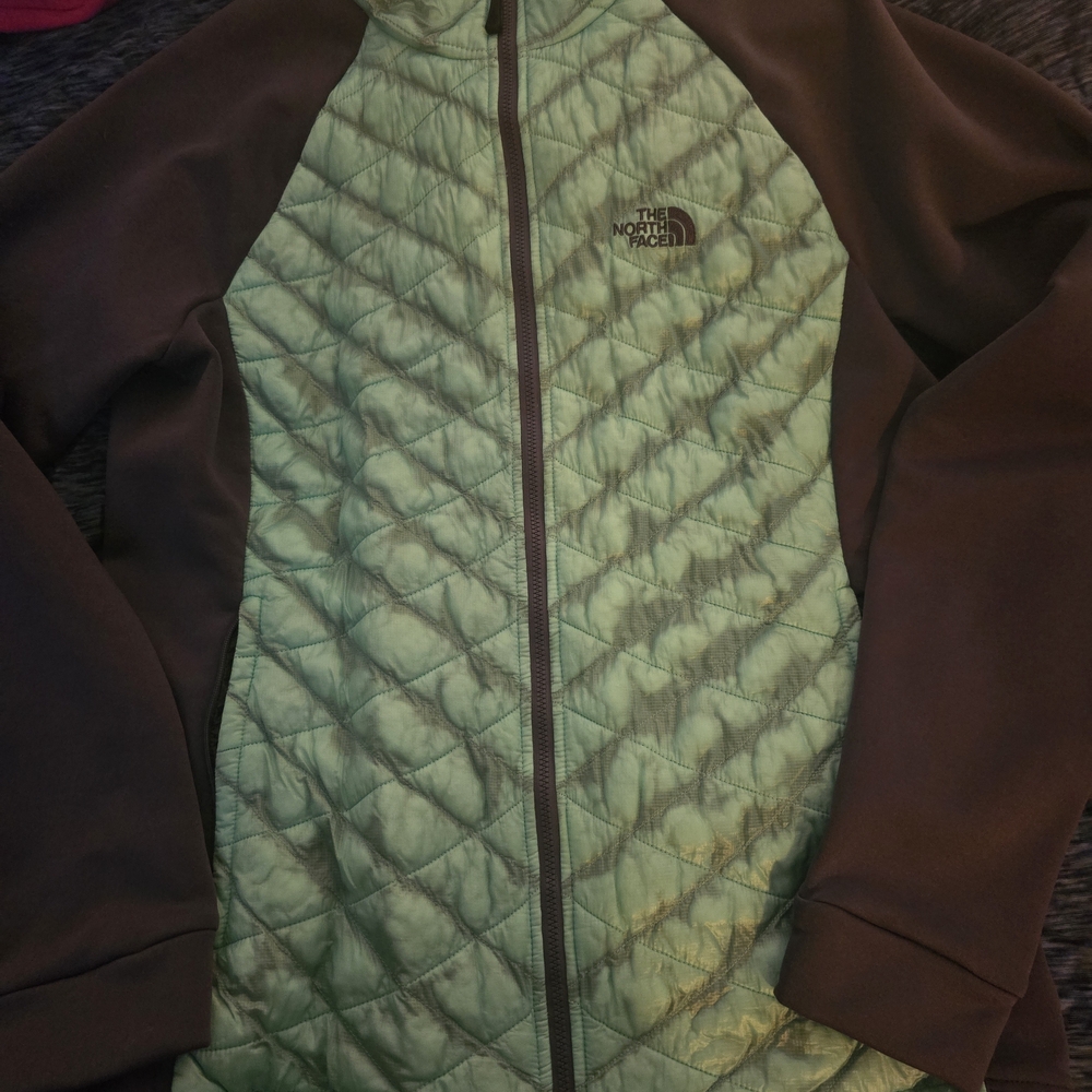 The North Face Turquoise And Grey Women's Jacket
